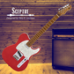 Sceptre Arlington - Standard Single Cutaway Candy Apple Red Electric Guitar