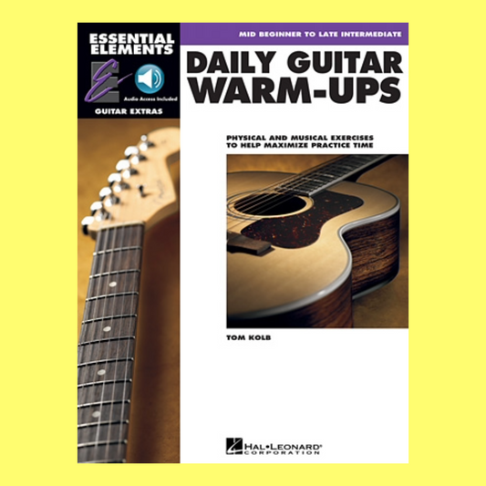 Essential Elements For Guitar - Daily Warm Ups (Book/Ola)