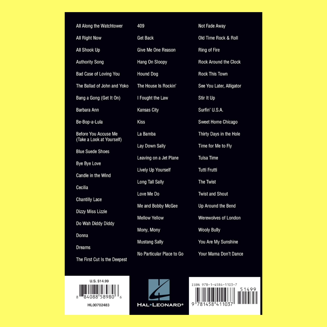 Ukulele Chord Songbook - Three Chord Songs (60 Songs)