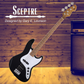 Sceptre DeSoto Standard Double Cutaway Black Bass