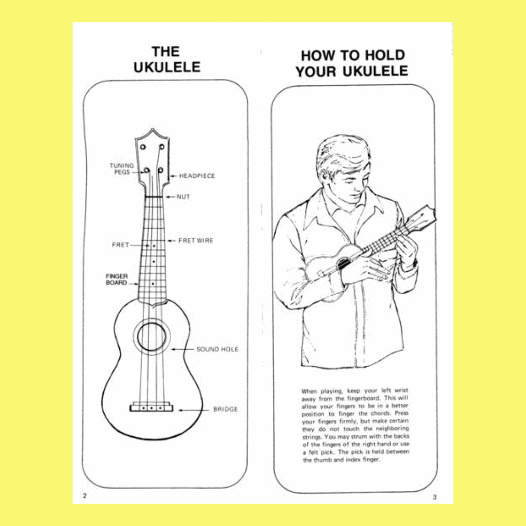 The Handy Guide Ukulele Chord Dictionary Book