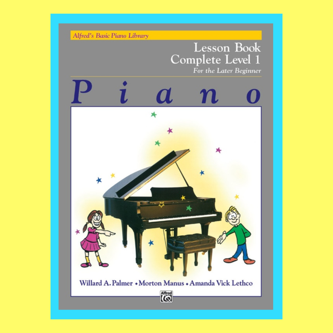 Alfred's Basic Piano Library - Complete Lesson Book Level 1 (1A/1B)