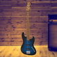 Sceptre DeSoto Deluxe Bass Guitar - Double Cutaway See Thru Ocean Blue