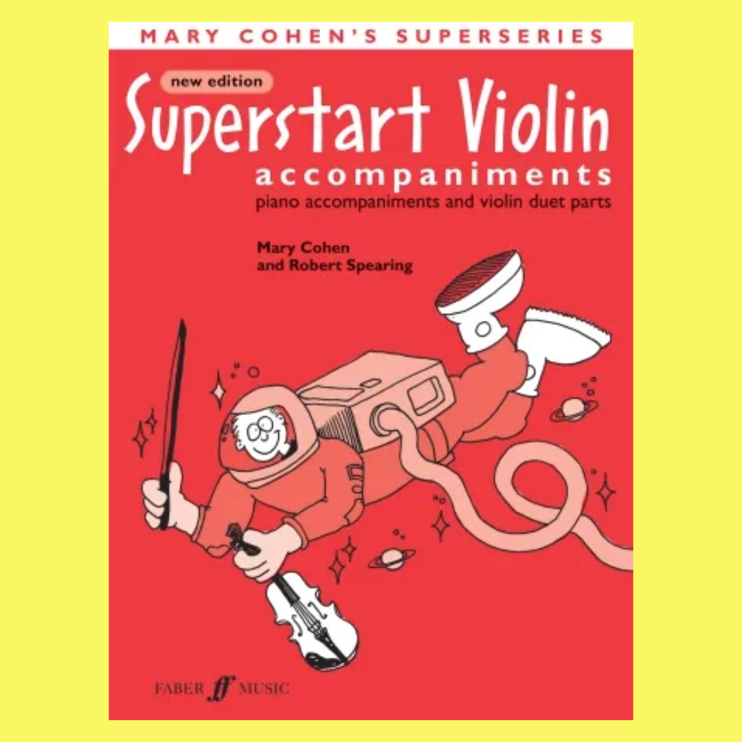 Superstart Violin Accompaniments Book (New Edition)