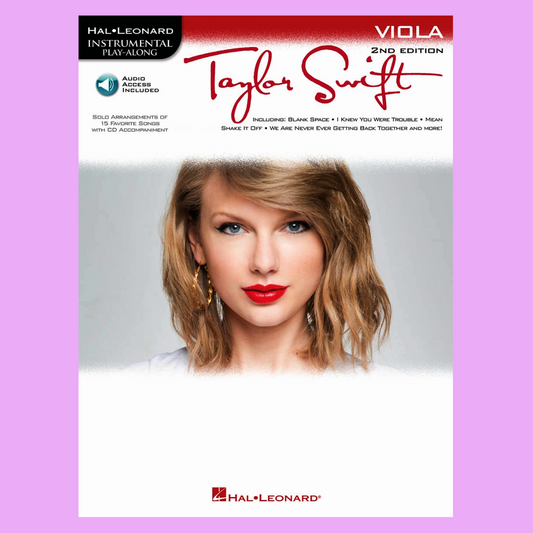 Taylor Swift Viola Play Along Book/Ola (2nd Edition)
