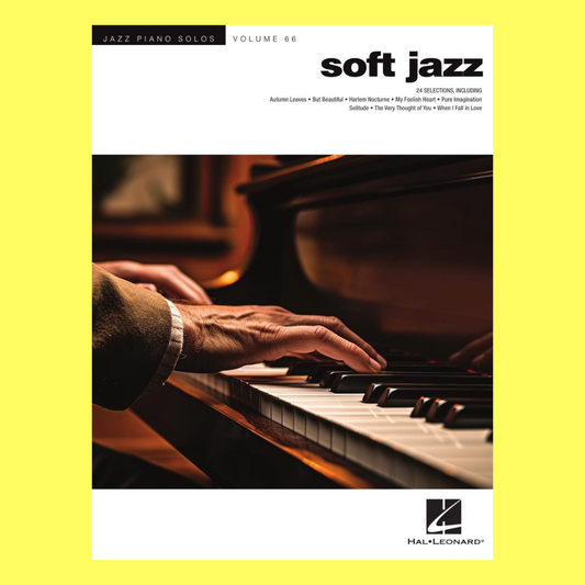 Soft Jazz - Jazz Piano Solos Volume 66 Book