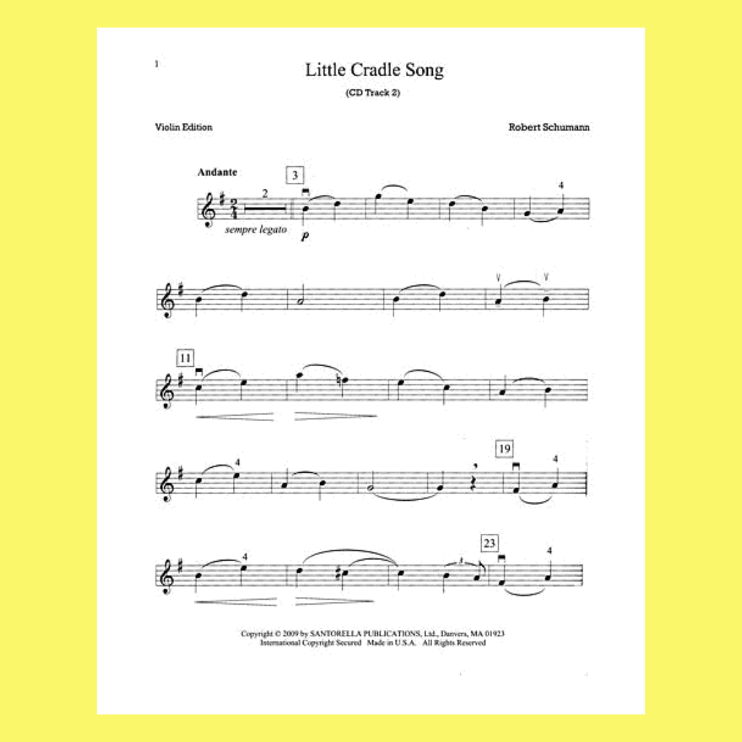 Popular Performance Classics For Violin Book/Cd