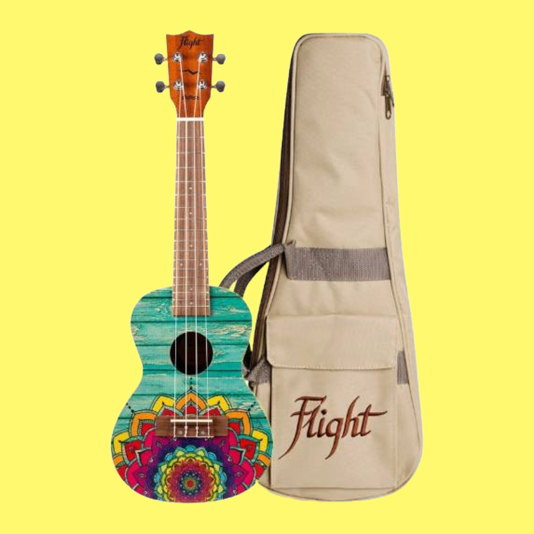 Flight AUC33 - Mansion Mandala Concert Ukulele with Padded Gig Bag