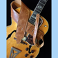 Franklin 3" Jackson Hole Series Aged Leather Guitar Strap - Cognac