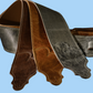 Franklin 3" Jackson Hole Series Aged Leather Guitar Strap - Cognac