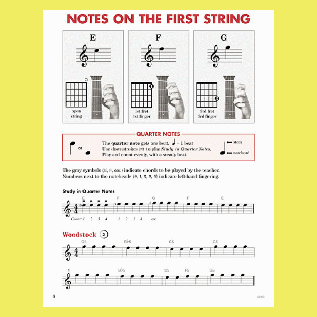 Everybody's Guitar Method - Book 1
