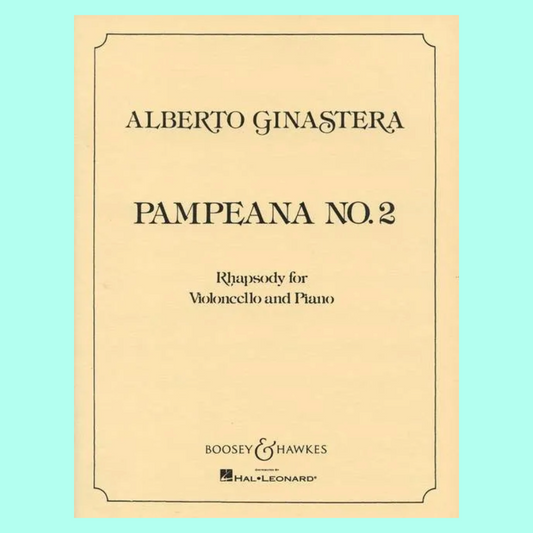 Aurora Nátola-Ginastera- Pampeana No. 2 (Rhapsody) For Cello and Piano
