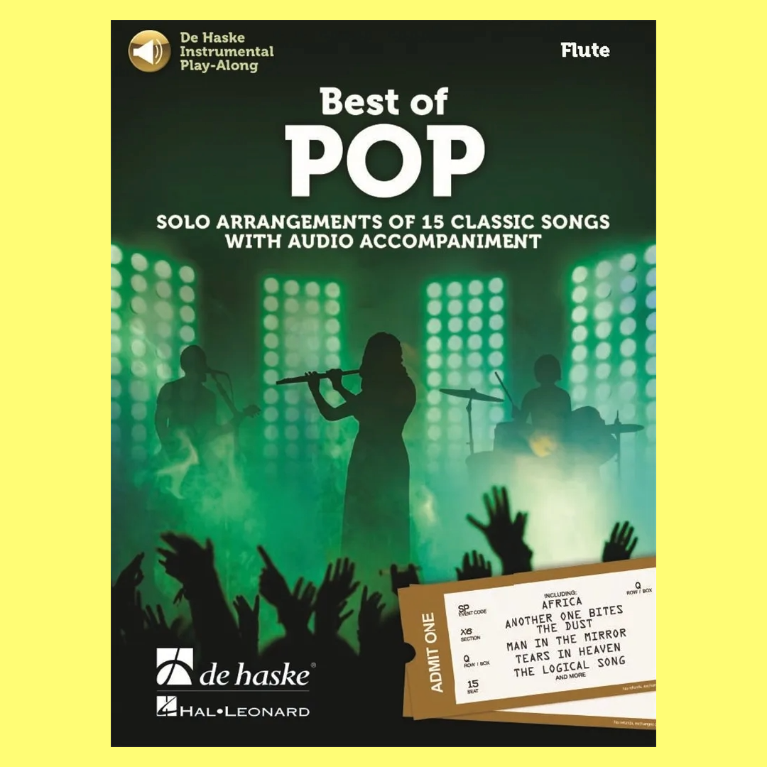 Best of Pop - Flute Songbook (Book/Ola)
