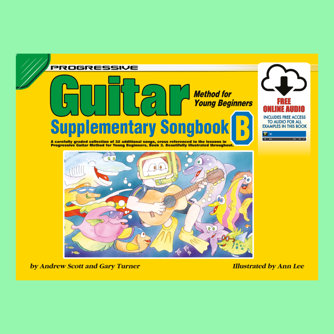 Progressive Guitar Method For Young Beginners Songbook B (Book/Ola)