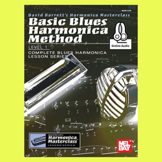 Basic Blues Harmonica Method Level 1 Book/Ola