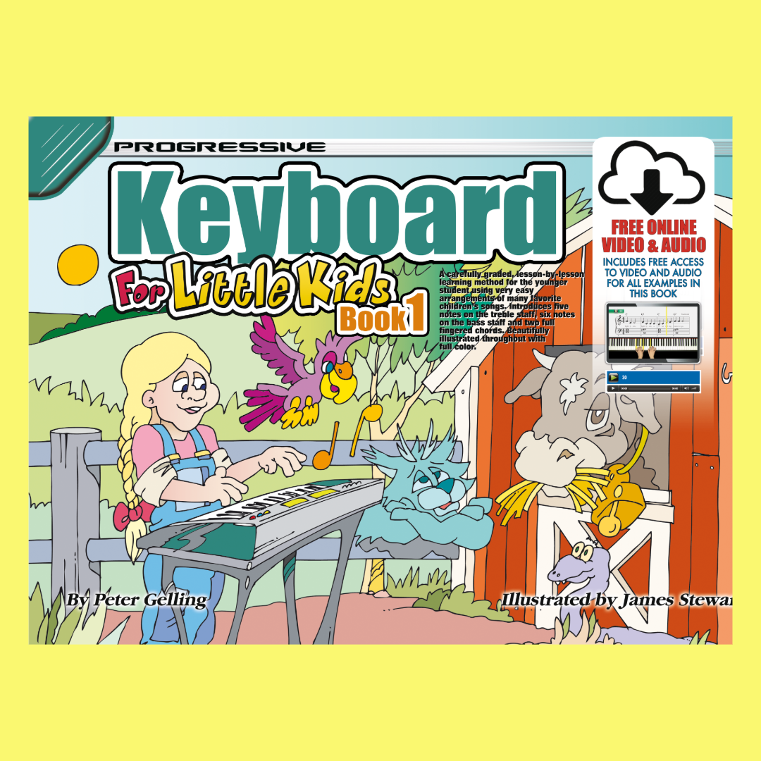 Progressive Keyboard For Little Kids - Book 1 (Book/Olm)