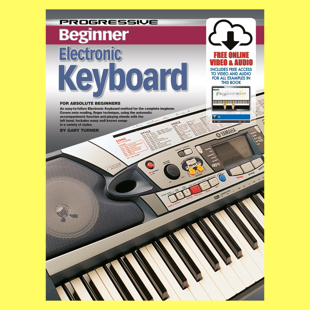 Progressive Beginner Electronic Keyboard Book/Ola