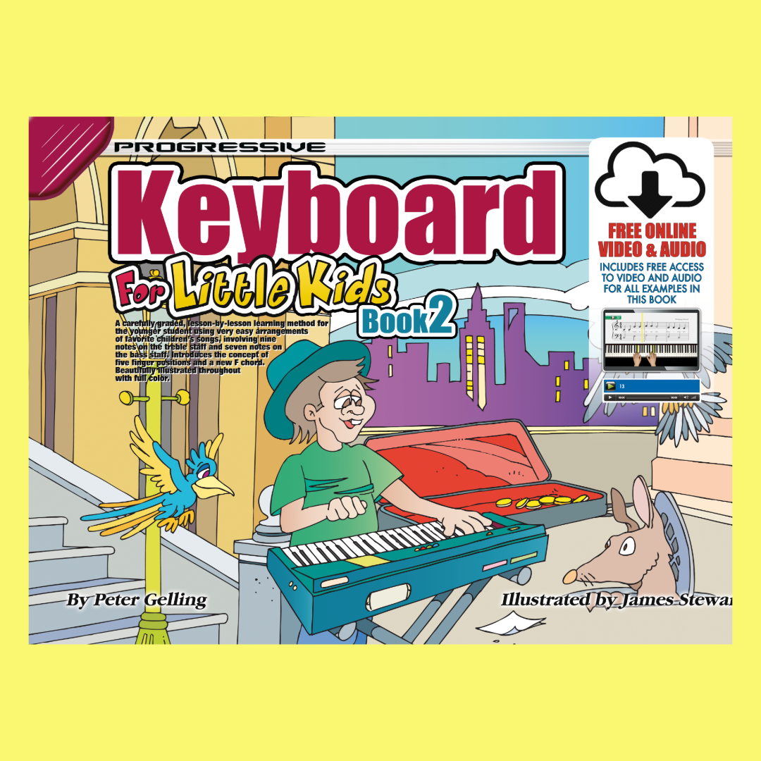 Progressive Keyboard For Little Kids - Book 2 (Book/Ola)