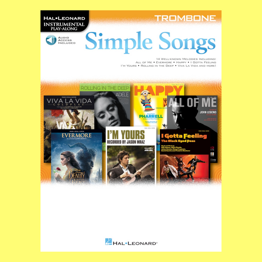 Simple Songs For Trombone Play Along Book/Ola