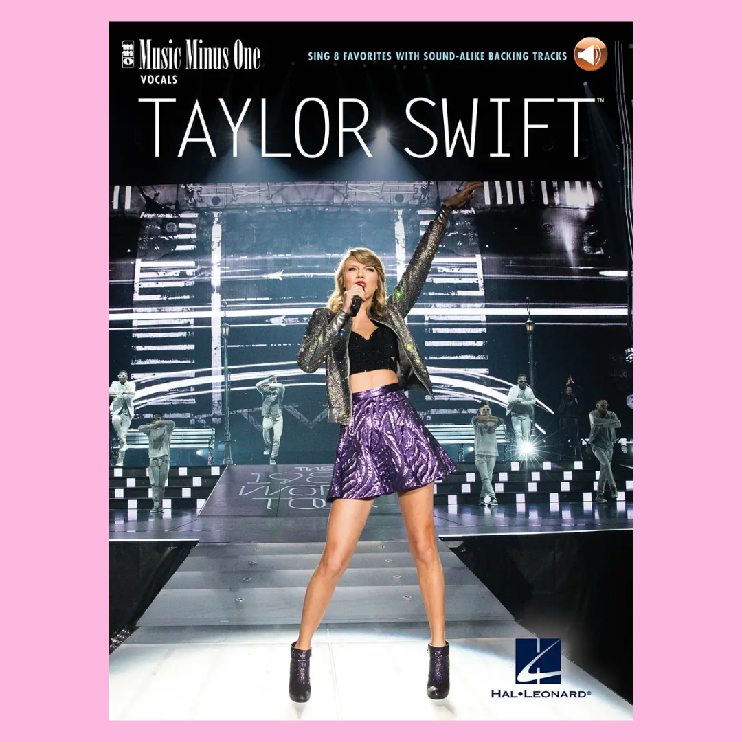 Taylor Swift Sing 8 Favorites- Music Minus One Vocal Book/Ola