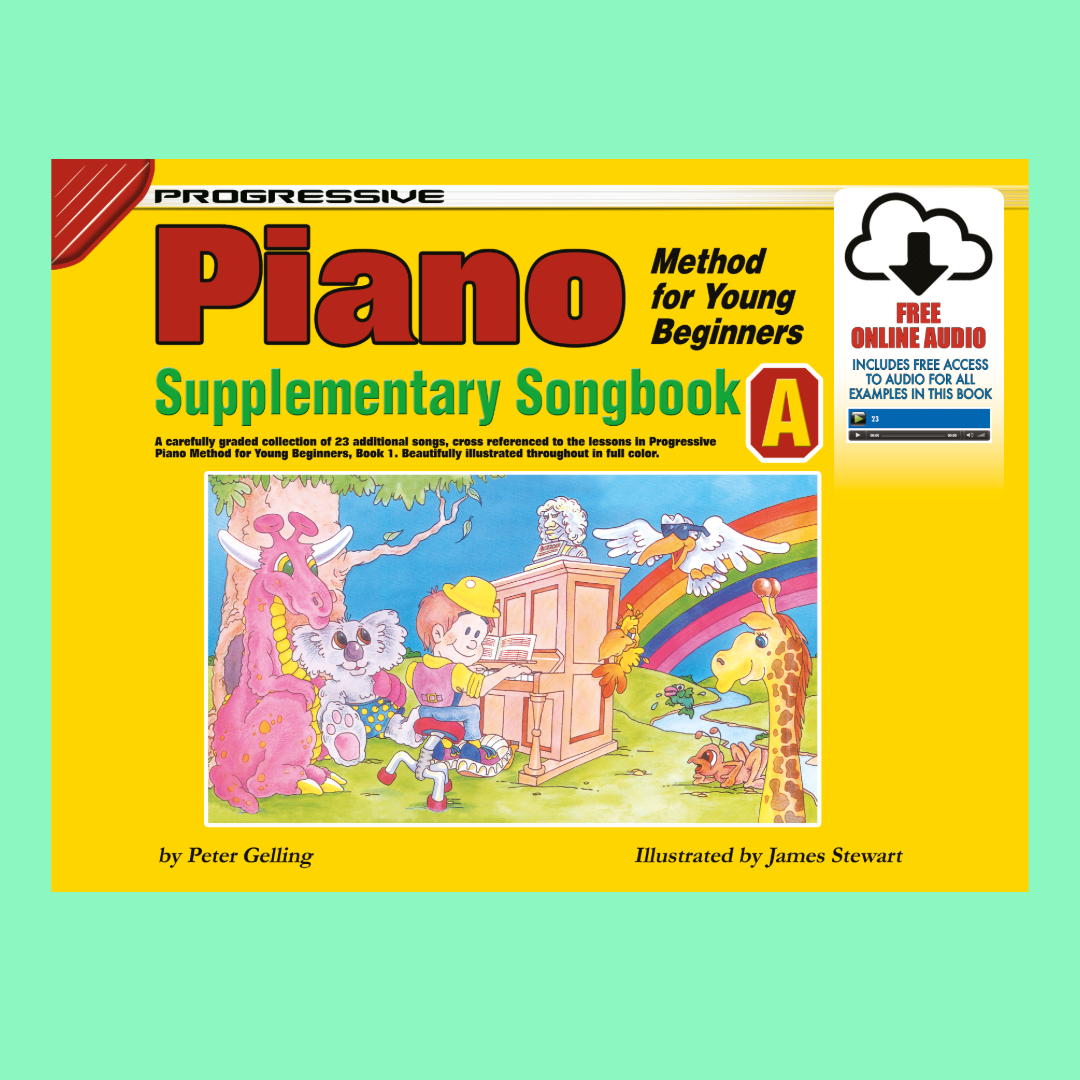 Progressive Piano Method For Young Beginners Songbook A (Book/Ola)