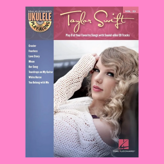 Taylor Swift Ukulele Play Along Volume 23 Book/Cd