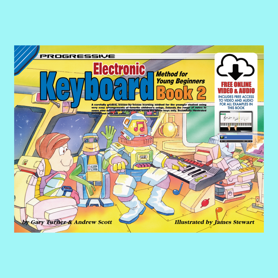 Progressive Electronic Keyboard Method Young Beginners - Book 2
