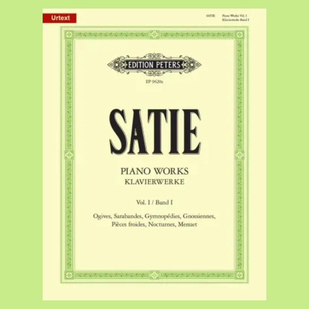 Eric Satie - Piano Works Volume 1 Book (Urtext Edition)