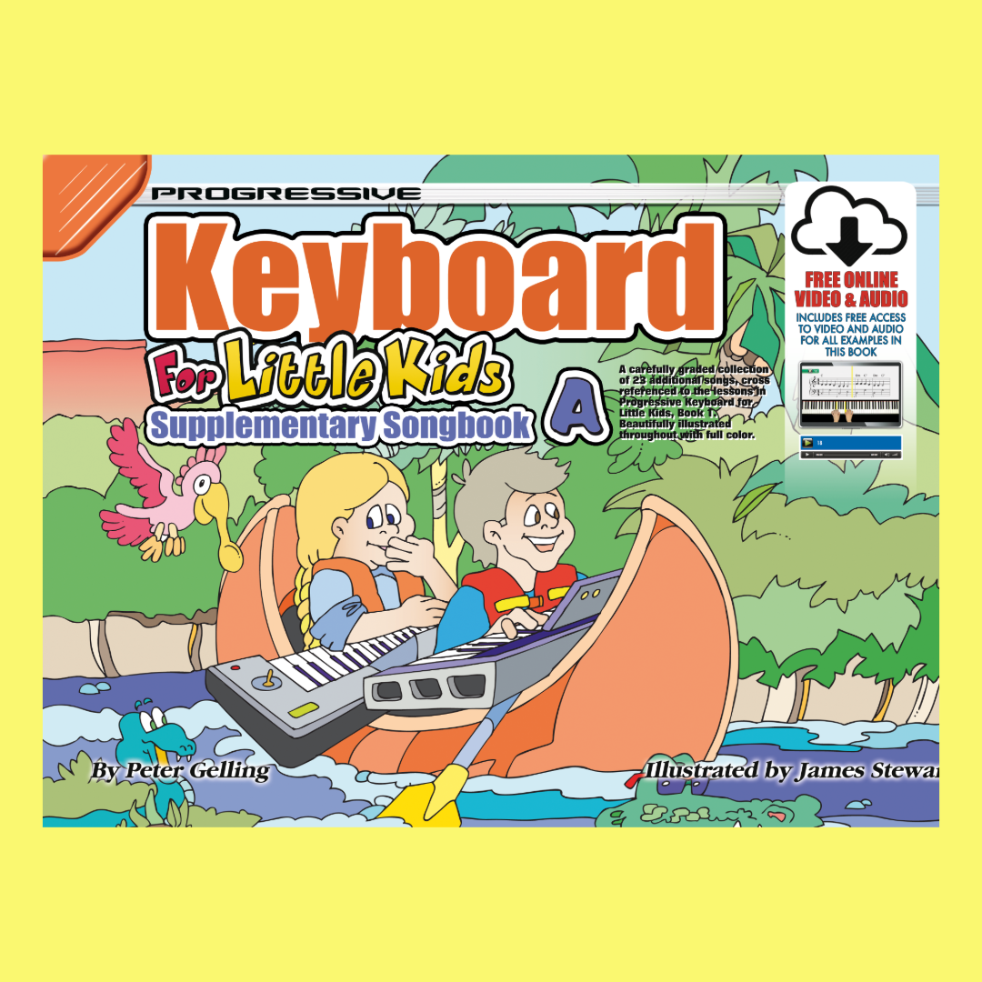 Progressive Keyboard For Little Kids - Songbook A (Book/Ola)