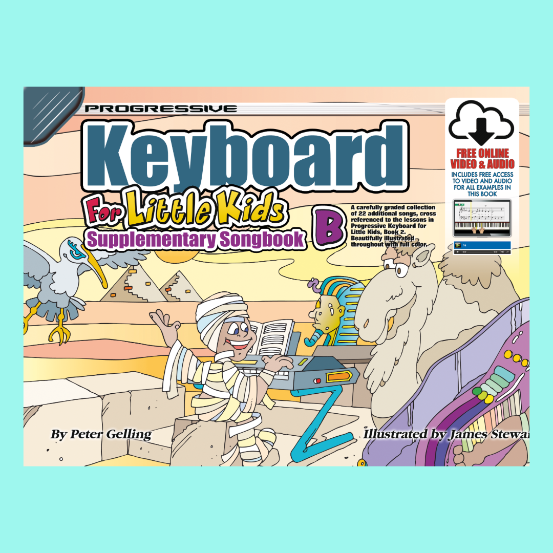 Progressive Keyboard For Little Kids - Songbook B (Book/Ola)