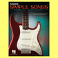 More Simple Songs Easy Guitar Chords Lyrics Book (50 Songs)
