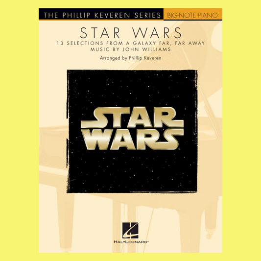 Star Wars Keveren Big Note Piano Book