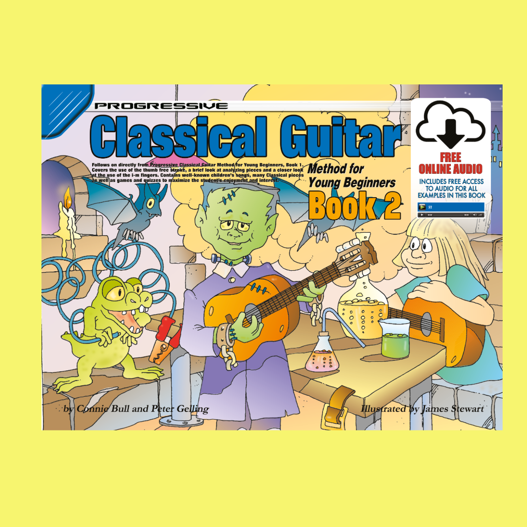 Progressive Classical Guitar Method For Young Beginners Book 2 (Book/Ola)