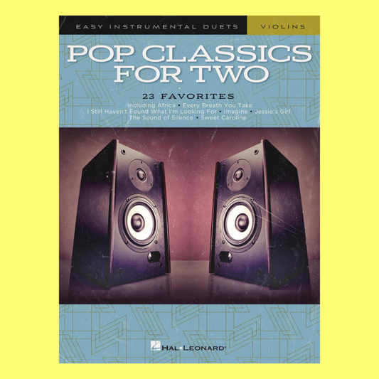 Pop Classics For Two Easy Instrumental Duets Violin Book