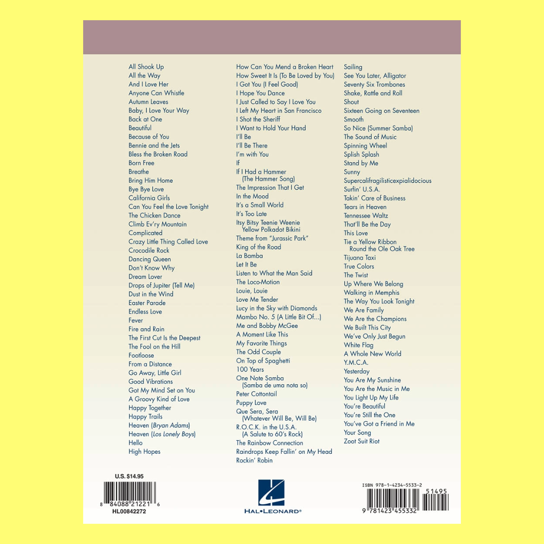 Essential Songs For Alto Saxophone Book (130 Songs)