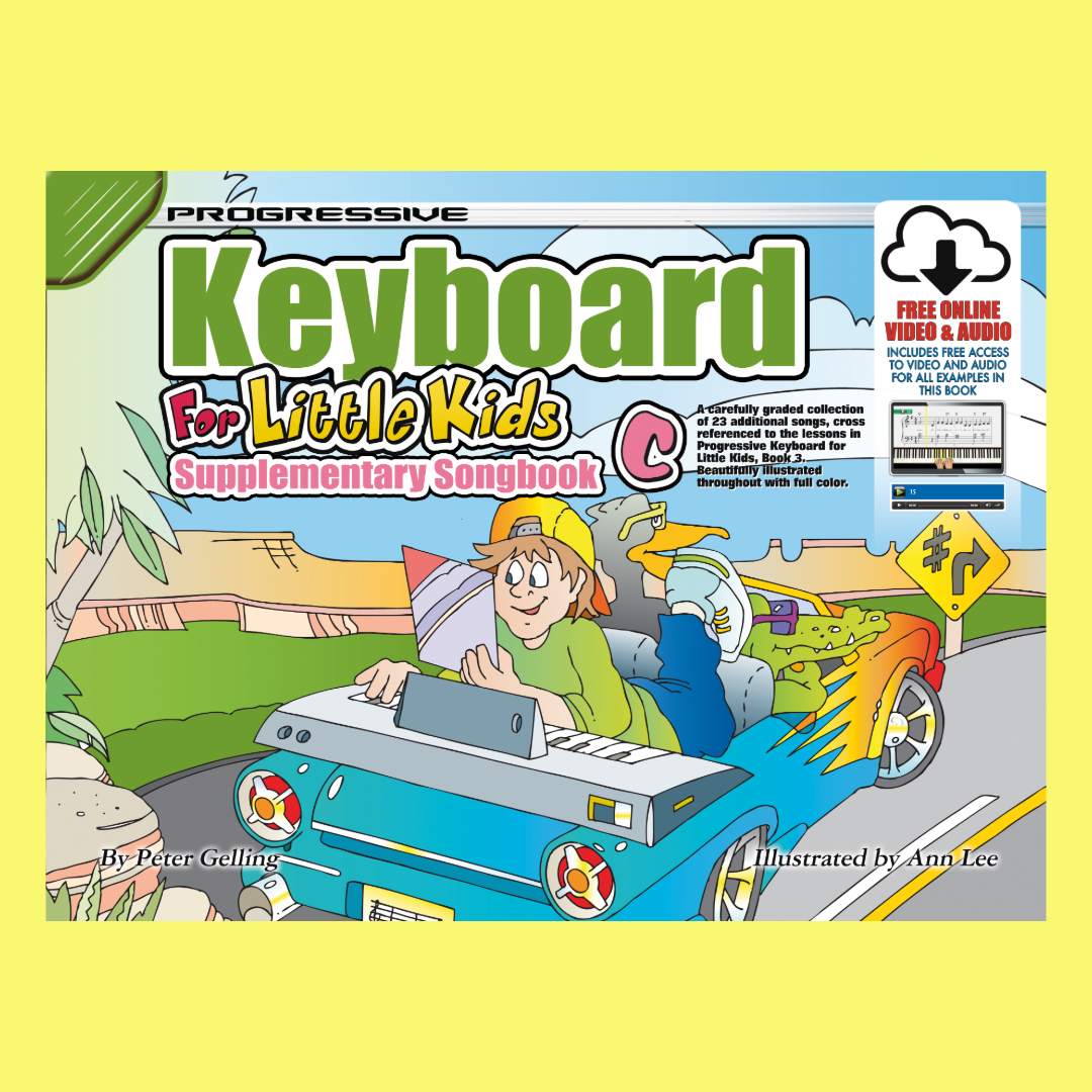 Progressive Keyboard For Little Kids - Songbook C (Book/Ola)