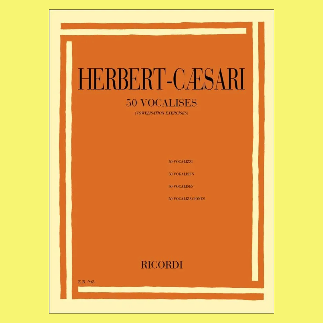 Edgar Herbert-Ceasari: 50 Vocalises Book