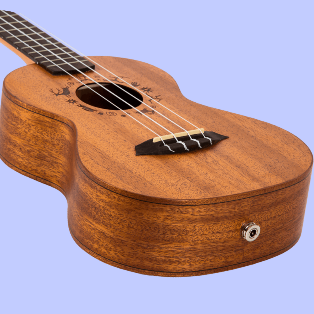 Flight DUT34 EQ Electro-Acoustic Tenor Ukulele with Padded Gig Bag
