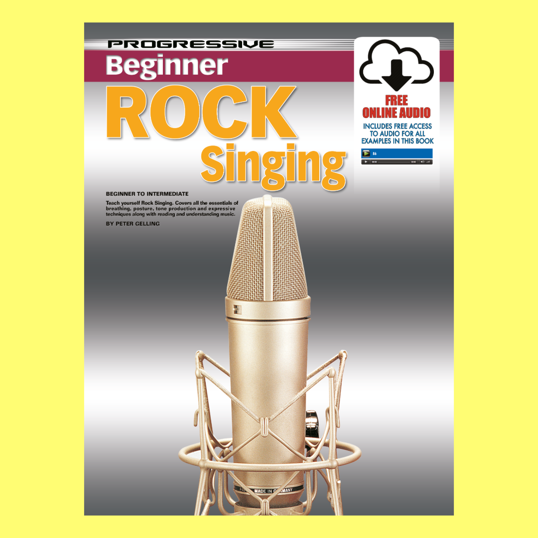 Progressive Beginner Rock Singing Book/Ola