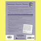 Musician's Practice Planner Book
