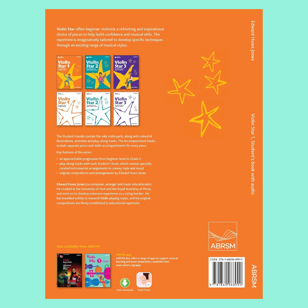 ABRSM - Violin Star Students Book 1 (Book/Cd)
