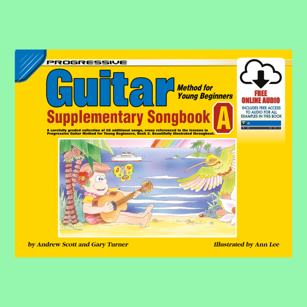 Progressive Guitar Method For Young Beginners Songbook A (Book/Ola)