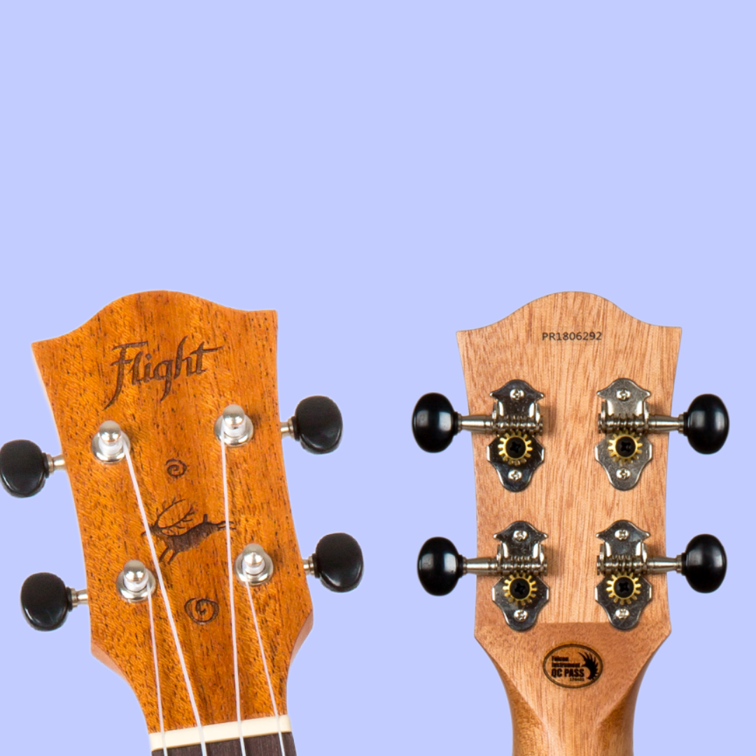 Flight DUT34 EQ Electro-Acoustic Tenor Ukulele with Padded Gig Bag
