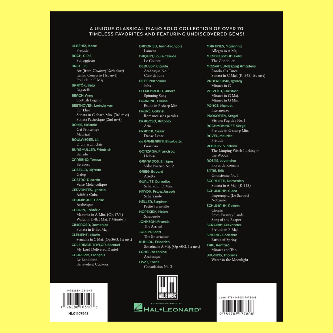 Masterpieces for the Modern Pianist - Spiral bound Book (73 Songs)