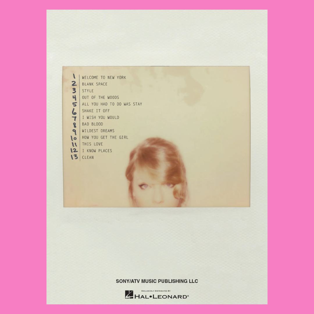 Taylor Swift - 1989 Guitar Tab Songbook