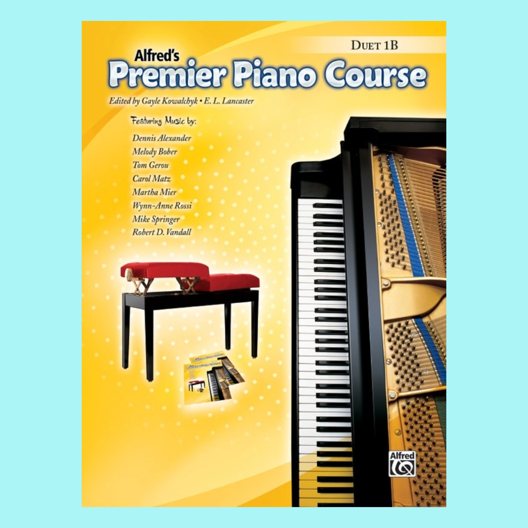 Alfred's Premier Piano Course, Duets 1B Book