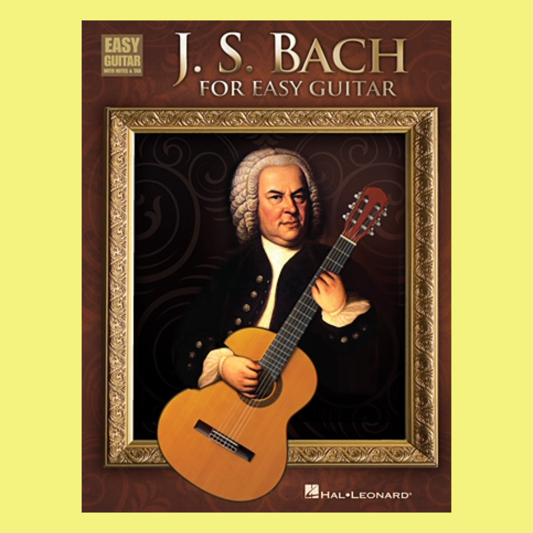 J S Bach For Easy Guitar Book