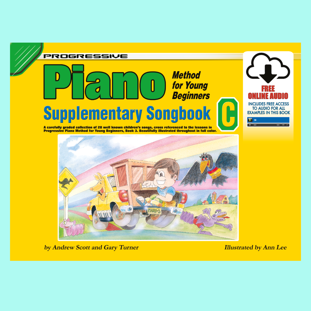 Progressive Piano Method For Young Beginners Songbook C (Book/Ola)