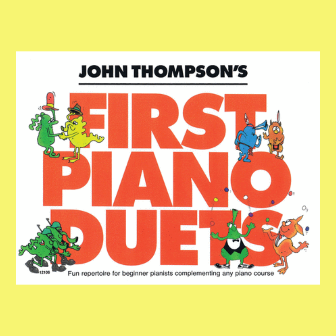 John Thompson's Easiest Piano Course - First Piano Duets Book