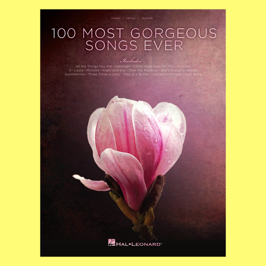 100 Most Gorgeous Songs Ever PVG Ballad Book